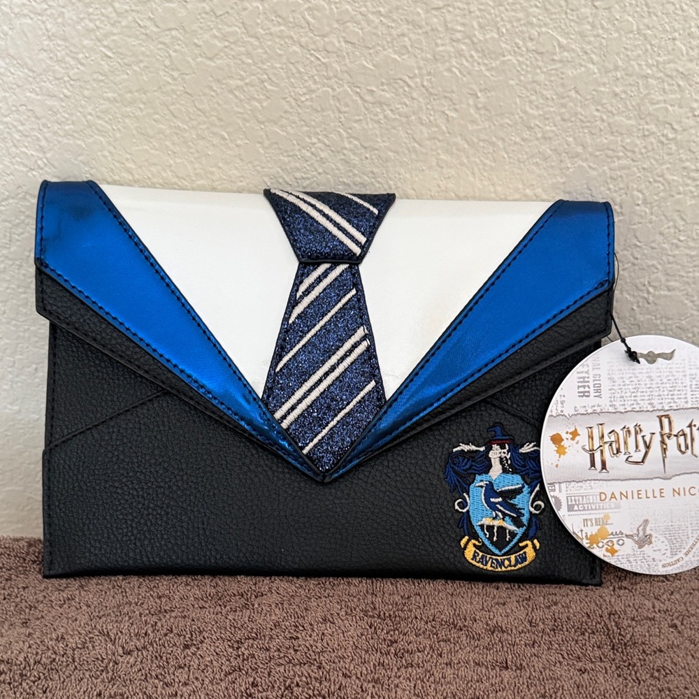 Danielle Nicole Blue and Black Harry Potter Clutch